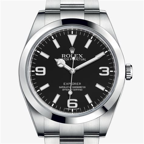 rolex explorer oyster 39mm steel|oyster steel rolex explorer.